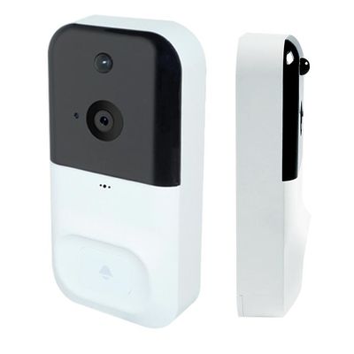 Domofon bezpieczeństwa 10 m Bezprzewodowa kamera dzwonkowa na podczerwień i monitor