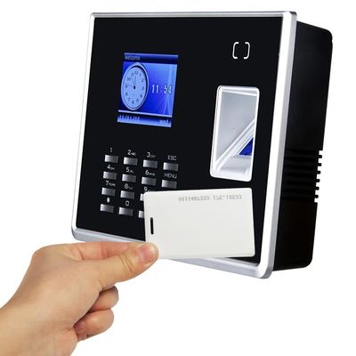 LCD Biometryczny zegar odcisków palców Maszyna do wyciskania kciuka do biura