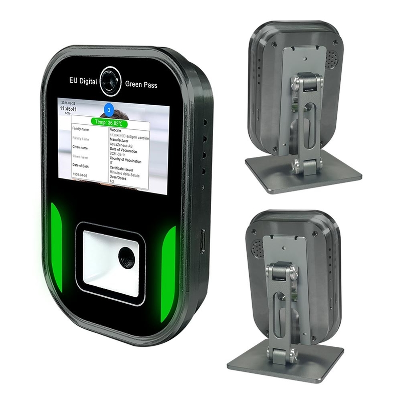 5-calowy wyświetlacz LCD Rosja EU Green Pass Scanner Czytnik kodów QR