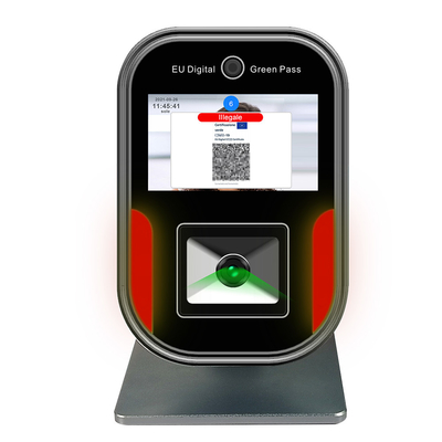 5-calowy wyświetlacz LCD Rosja EU Green Pass Scanner Czytnik kodów QR