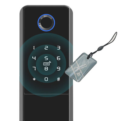 Bezkluczowe biometryczne rozpoznawanie odcisków palców Tuya Smart Lock z certyfikatem CE FCCC