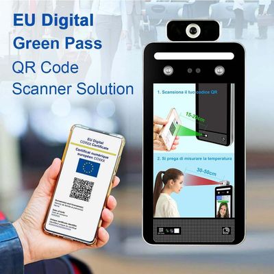 DC12V AI Rozpoznawanie twarzy Kontrola dostępu EU Green Pass Digital