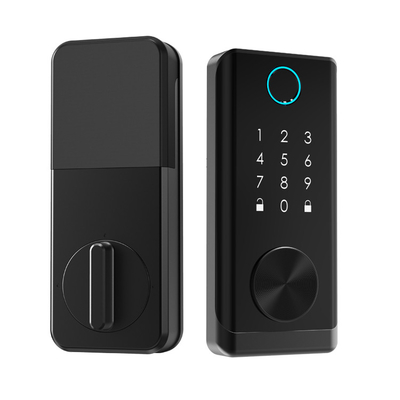 Tuya Smart Fingerprint Door Lock Stop cynku dla bezpieczeństwa w domu