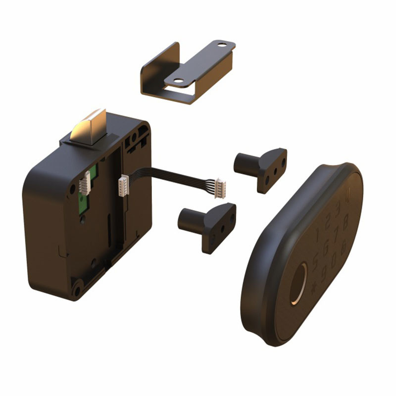 Electric Tuya Smart Lock Hasło karty RFID Biometryczny odcisk palca do szuflady szafki