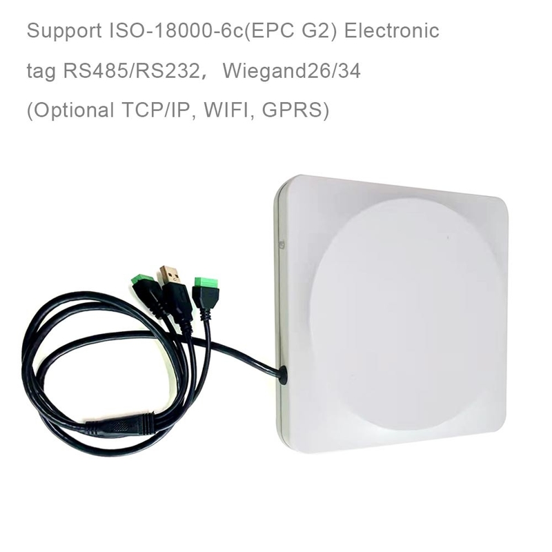 Wiegand RS232 RS485 dalekiego zasięgu NFC RFID Karta kontroli dostępu Czytnik UHF