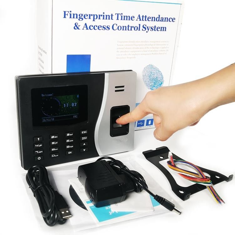 Bateria zapasowa 2,4-calowy system kontroli czasu odcisków palców TFT