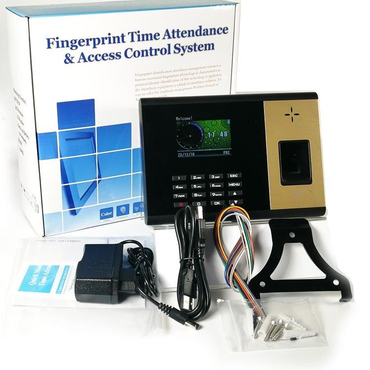 Pracownik SMS TCP IP Ethernet Odcisk palca Maszyna