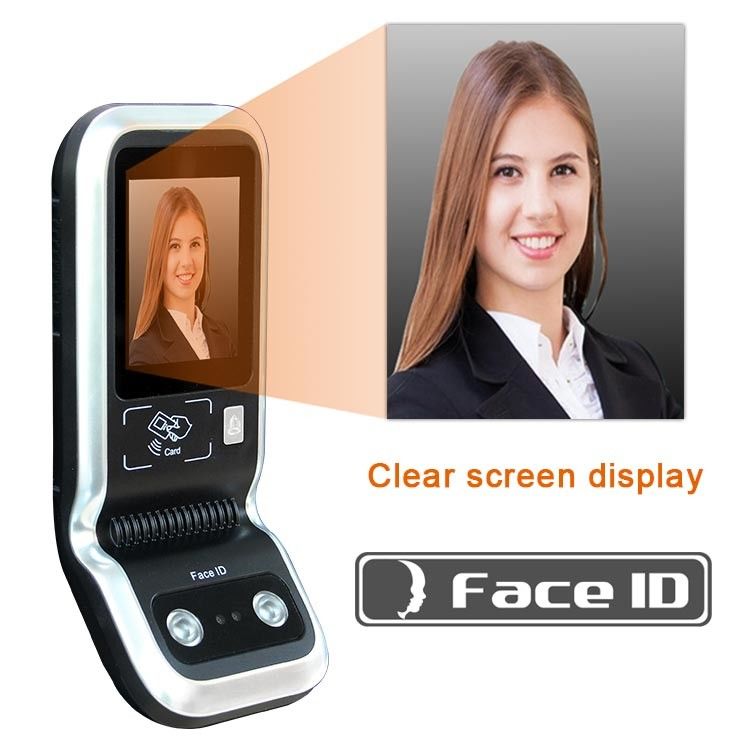 1000 RFID Karta Wolny 2.8-calowy system dostępu do drzwi z rozpoznawaniem twarzy