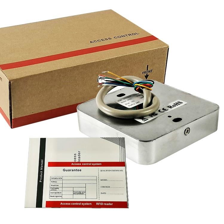 Odległość przeciągnięcia karty 2 cm System kontroli dostępu bezpieczeństwa RFID
