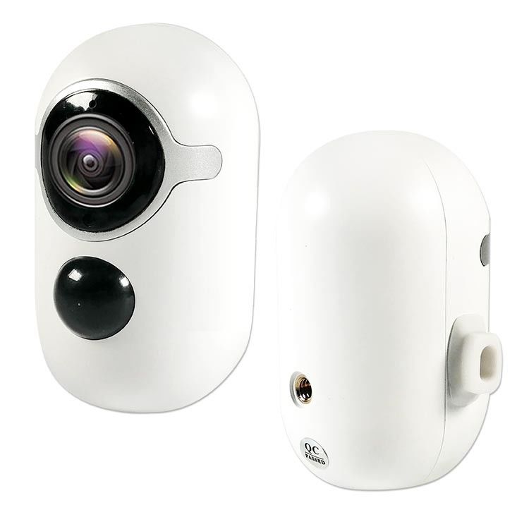 Zewnętrzna dwukierunkowa kamera do nagrywania wideo z energią słoneczną 1080P Bezprzewodowa kamera Wifi Mini CCTV