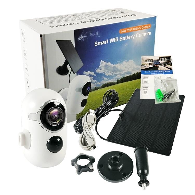 3.6mm 3MP Wodoodporna kamera IP65 Mini WiFi Zewnętrzna IR Night Vision
