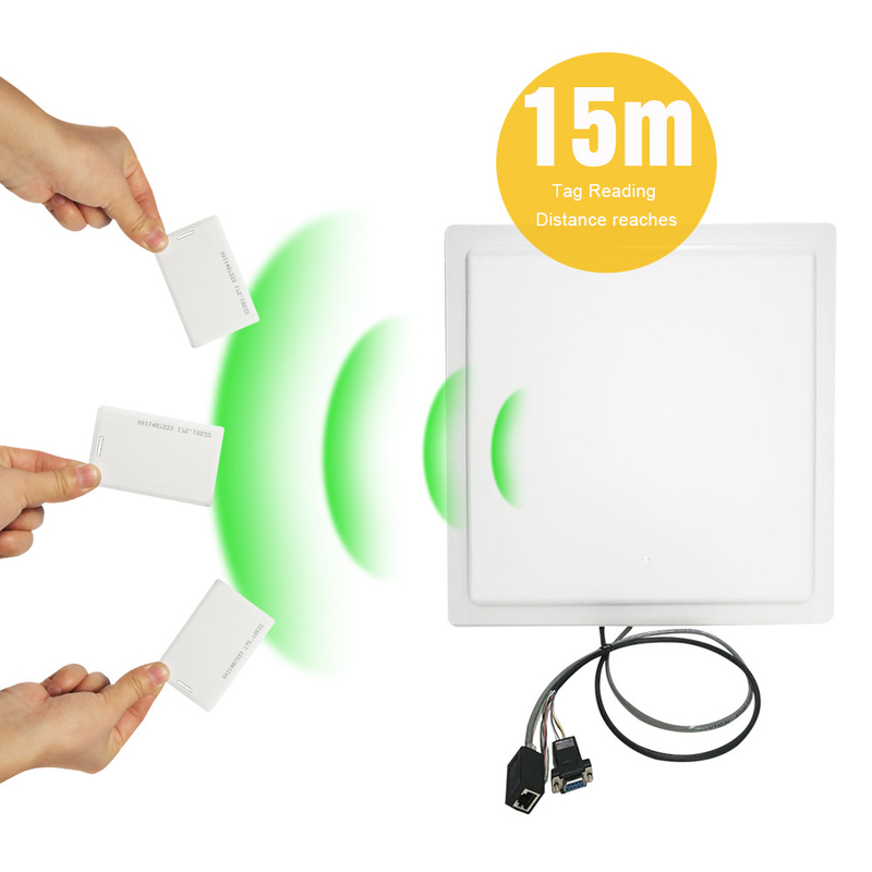 Linux IP67 15m dalekiego zasięgu czytnik RFID UHF USB TCP WIFI do śledzenia pojazdów