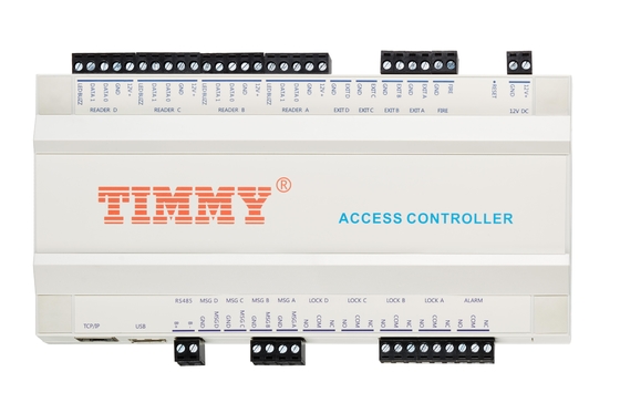 Wiegand RS485 USB TCP IP 4 Kontroler dostępu do drzwi System kontroli dostępu z bezpłatnym SDK
