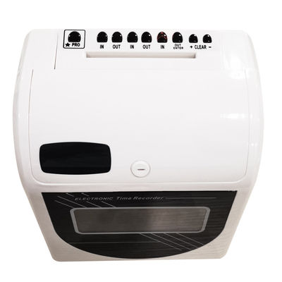 Cyfrowy rejestrator czasu obecności pracowników Automatyczna maszyna do dziurkowania czasu na pulpicie