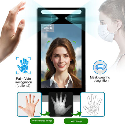 Obsługa wtórnego rozwoju systemu operacyjnego Android maszyna rozpoznawania twarzy do kontroli dostępu