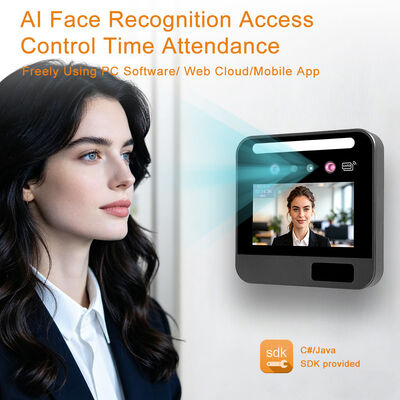 AI-based Smart RFID Card Time Attendance Face Access Control Machine z modułem WiFi/4G