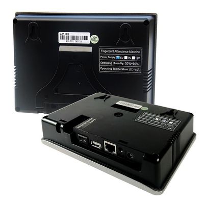 LCD Biometryczny zegar odcisków palców Maszyna do wyciskania kciuka do biura