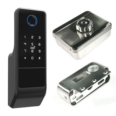 Wifi APP Odcisk palca Cyfrowy Tuya Smart Lock Keyless Materiał ze stopu aluminium