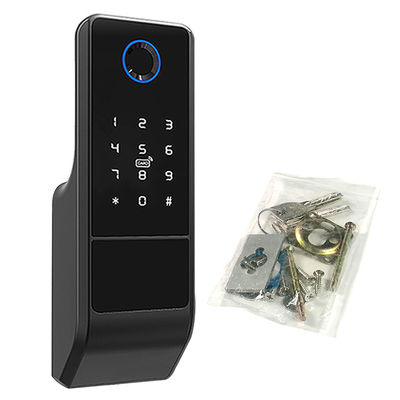 Smart Tuya Wifi Lock Mobile Control Fingerprint RFID Open Flat Home Lock