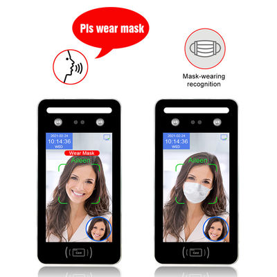 8-calowy system kontroli dostępu do rozpoznawania twarzy z bezprzewodową kartą RFID Wifi
