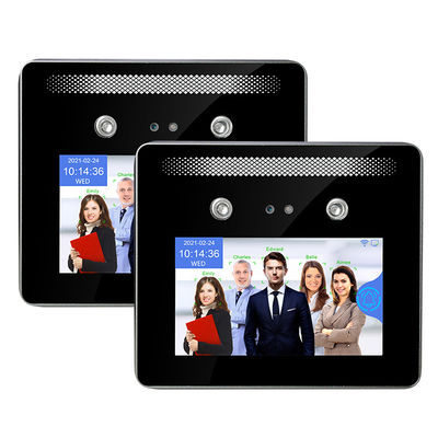 Dynamiczne 5,0-calowe maszyny do rozpoznawania twarzy System kontroli dostępu do czasu obecności RoHS