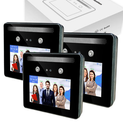 Dynamiczne 5,0-calowe maszyny do rozpoznawania twarzy System kontroli dostępu do czasu obecności RoHS