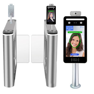 8-calowy system kontroli dostępu do rozpoznawania twarzy Pomiar temperatury ciała Body