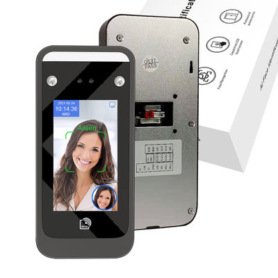 Linux 3.10 4,3-calowy system biometrii twarzy Attendance System AI Access Control