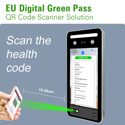 Linux 3.10 EU Green Pass Scanner Kontrola dostępu Włochy Green Pass Reader