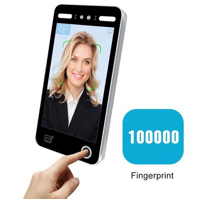 Web Biometryczny Dynamiczny czytnik twarzy Inteligentna kontrola dostępu 10,1 cala Linux 3.1