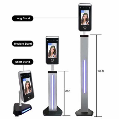 Rejestrowanie czasu obecności odcisków palców TCP WDR w maszynie Wykrywanie 2,5 m