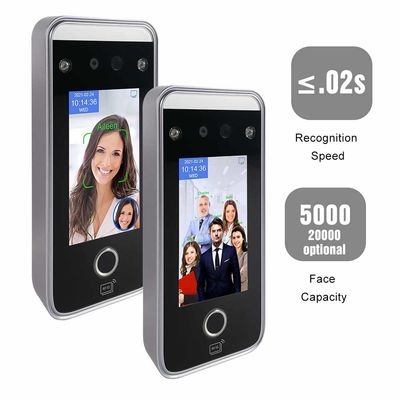 Tall Stand Biometryczna maszyna do pomiaru czasu obecności na karcie IC Odcisk palca RS485